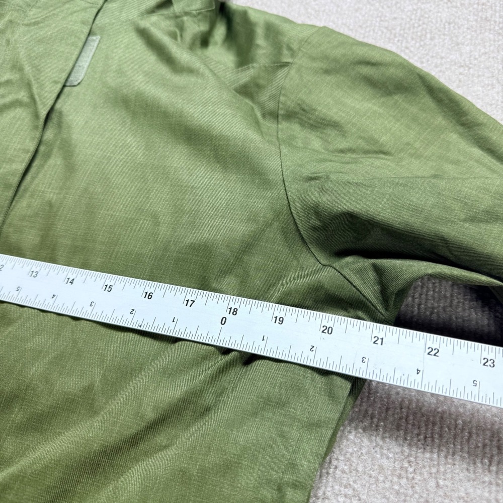 Under Armour Storm ColdGear Infrared Jacket Green Hooded Parka Womens Medium - Picture 3 of 13